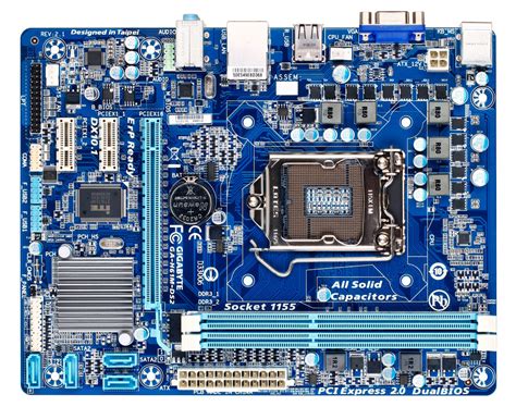 GIGABYTE GA-H61M-S1 Desktop Motherboard H61 Socket LGA 1155 I3 I5 I7 ...