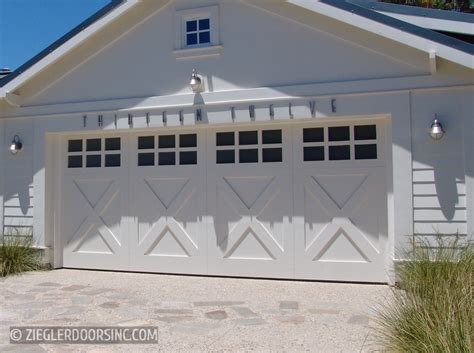 Farmhouse Wood Garage Doors - Ziegler Doors, Inc.