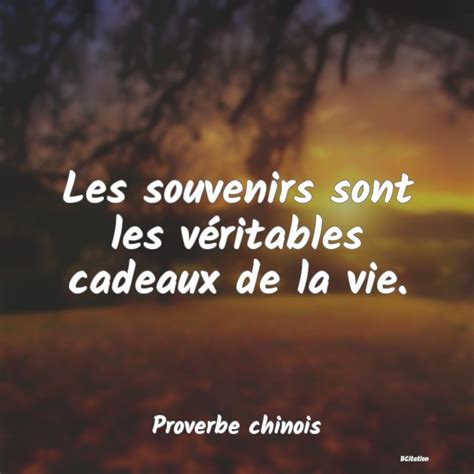 Les souvenirs sont les véritables cadeaux de la v...