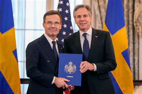 Sweden formally joins Nato military alliance | Ladun Liadi's Blog