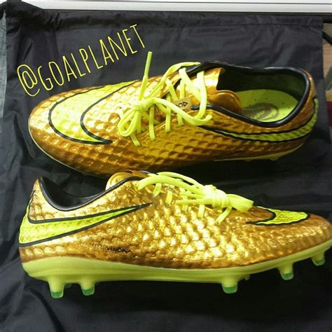 Gold Neymar 2014 World Cup Hypervenom Boot Unveiled - Footy Headlines