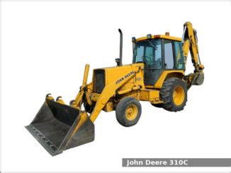 John Deere 310C backhoe loader tractor specs - Tractor Specs