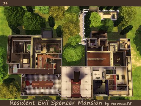 veronica55's Resident Evil Spencer Mansion