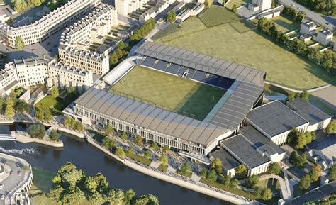 Latest concept for Bath Stadium - Stay in Bath