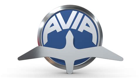 avia logo 3D model logotype | CGTrader