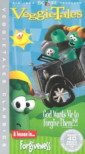 Amazon.com: God Wants Me to Forgive Them?! [VHS]: VeggieTales: Movies & TV