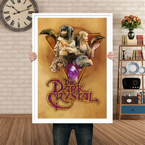 The Dark Crystal Poster Movie Poster Art Home Decor Bedroom Poster Wall ...