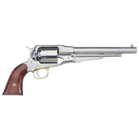 Uberti Reproduction Remington 1858 New Army Stainless Steel .44 Black ...