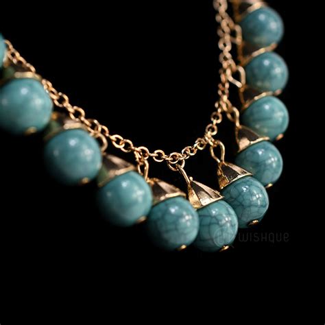 Blue Marble Necklace - Wishque | Sri Lanka's Premium Online Shop! Send Gifts to Sri Lanka