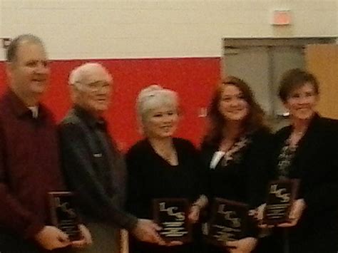 2014 Laurens Central School Athletic Hall Of Fame Inductees