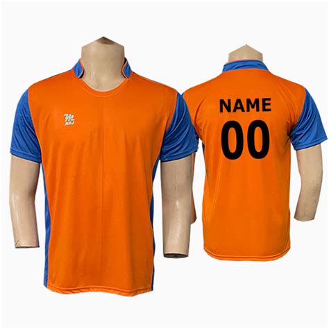 Orange Football Tshirt - My Sports Jersey - Soccer Jersey online