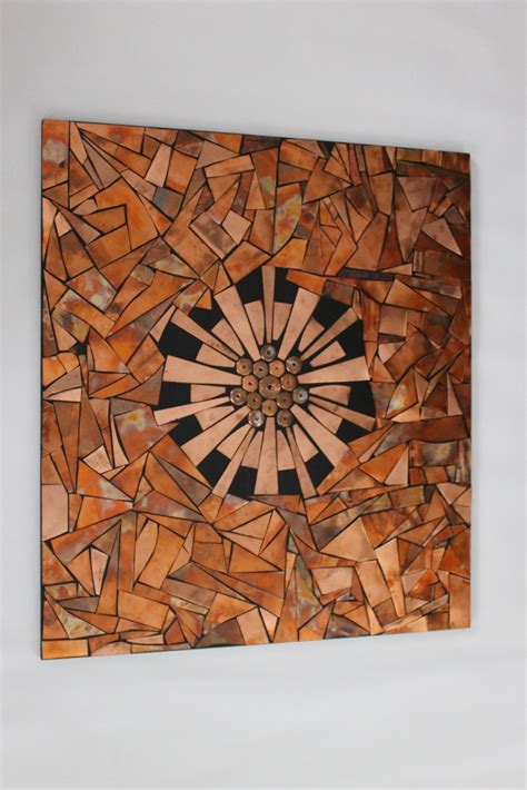 Abstract Copper Wall Art 1 | Home of Copper Art