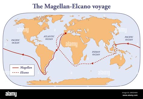 Ferdinand Magellan Map