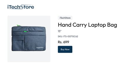 Hand Carry Laptop Bag - iTechStore