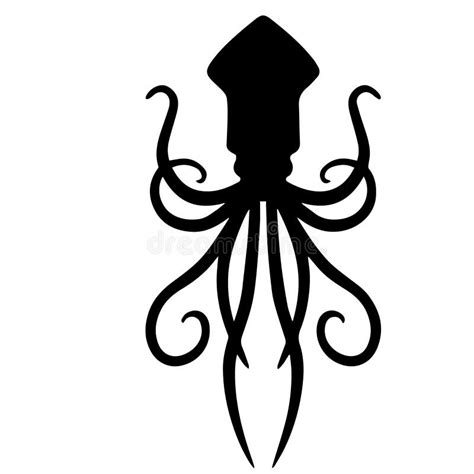 Kraken Silhouette Stock Illustrations – 1,535 Kraken Silhouette Stock ...