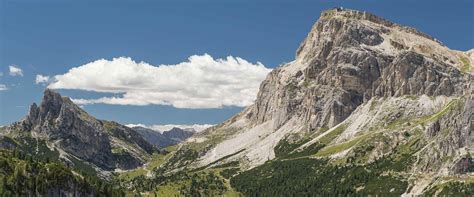 Mount Lagazuoi, in the heart of the Dolomites, UNESCO World Heritage