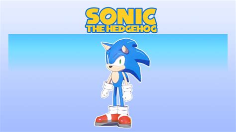 3D Sonic the hedgehog