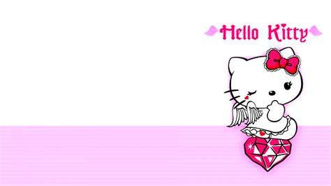 Download Hello Kitty With Angel Wings Background | Wallpapers.com