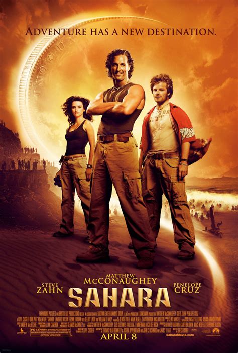 Sahara DVD Release Date August 30, 2005