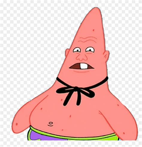 #patrick #patrickstar #spongebob #pinhead #orange #black - Pinhead Larry, HD Png Download ...