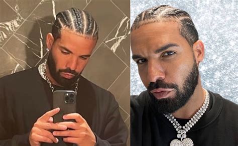 Drake Left Fans On Twitter In Stitches After Showcasing Braided Hair ...