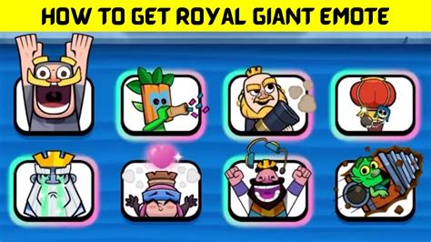 How to Get Royal Giant Emote (March-2022) Get latest Process!