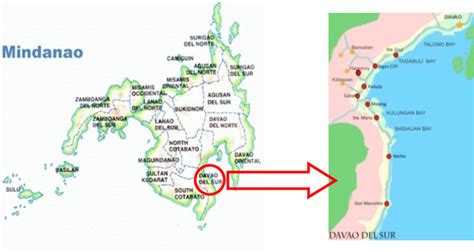 Detailed Map Of Davao Del Norte