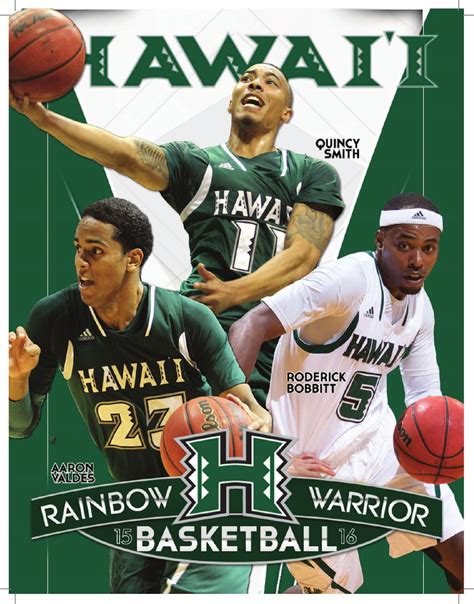 2015-16 Rainbow Warriors Basketball Media Guide by hawaiiathletics1 ...