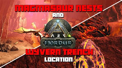 ARK: Fjordur | MAGMASAUR EGGS & Nests Location! - YouTube