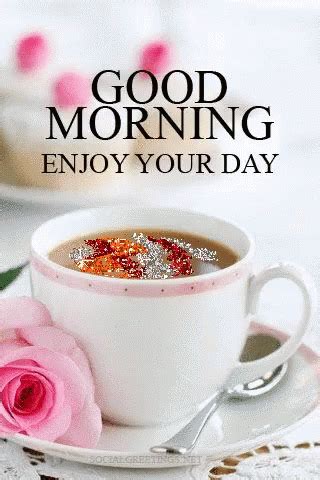 Good Morning Happy Tuesday Coffee Gif Quote | Good morning coffee, Good morning coffee gif, Good ...