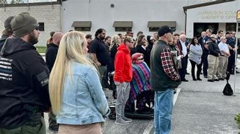 Service held for fallen Haralson County detention officer | FOX 5 Atlanta