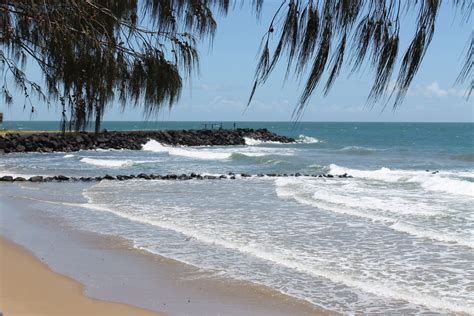 Bargara Beach in Bargara, QLD Airlie Beach, Hot And Humid, Queenslander, Sunshine State, Virtual ...