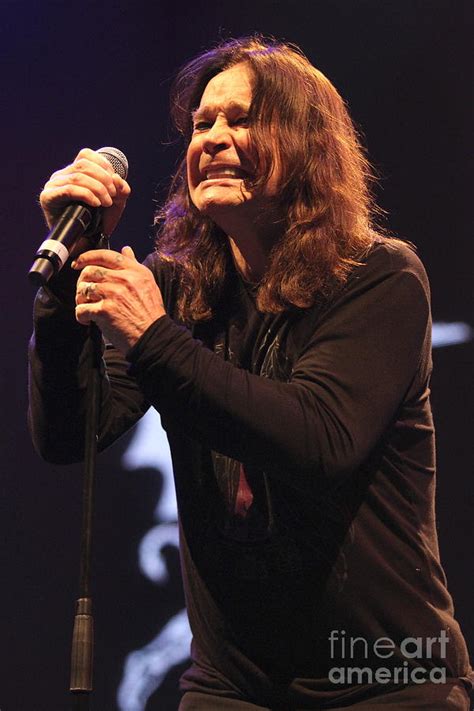 Black Sabbath - Ozzy Osbourne Photograph by Concert Photos - Fine Art America