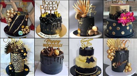 Black and Gold Cake Ideas for Him: Impress Your Man with These Stunning ...