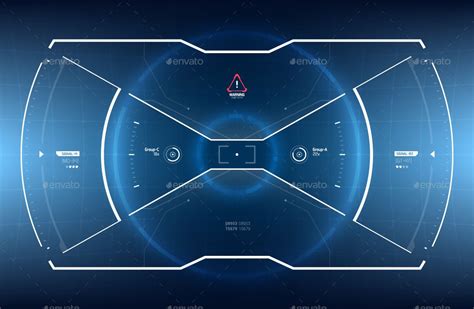 Conceptual 10 Futuristic Hi-Tech HUD Set #Futuristic, #Conceptual, #Set, #HUD Car Interior ...