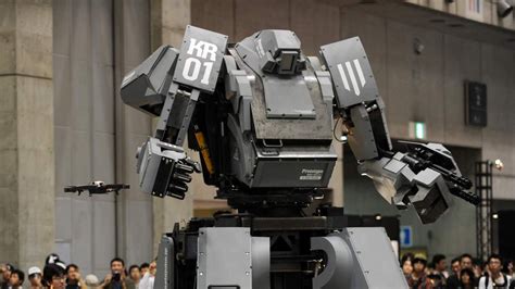 Super-Robot With Twin Guns Is Unveiled | Science, Climate & Tech News | Sky News