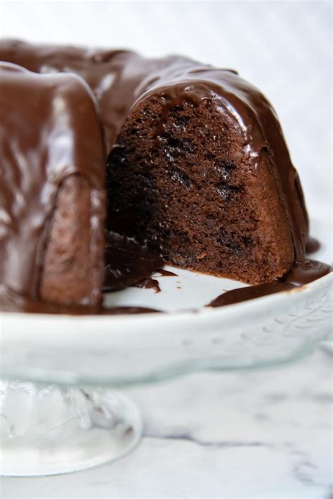 Moist & Fudgy Gluten-Free Chocolate Bundt Cake - Easy Recipe!