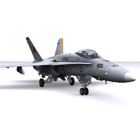 F/A-18C Hornet - VFA-25 Fist of the Fleet 3D Model $79 - .3ds .max .obj - Free3D