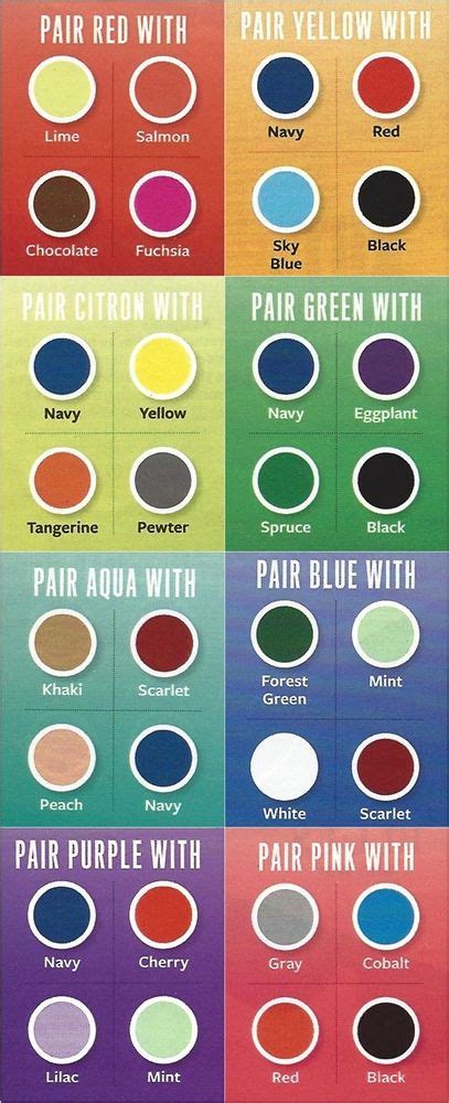 Color combination | Fashion infographic, Color pairing, Color combos