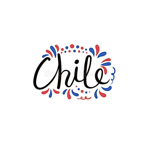 Chile Patriotic Holidays Quotes Stock Vector - Illustration of label ...