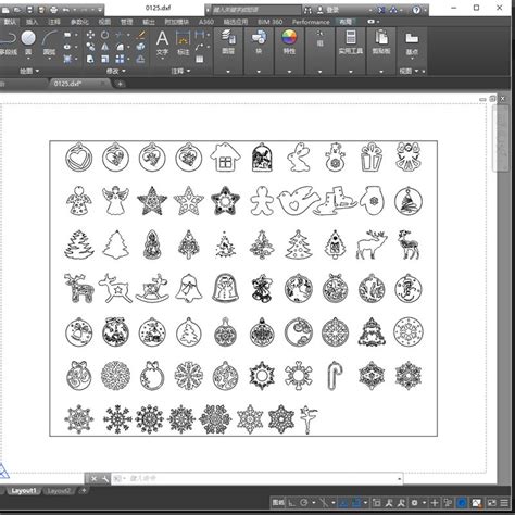 255 CNC Christmas Vector Files Bundle Vector Cdr Dxf Svg for - Etsy