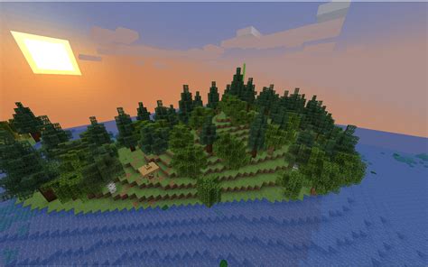 Deserted island map for 100 days Minecraft Map