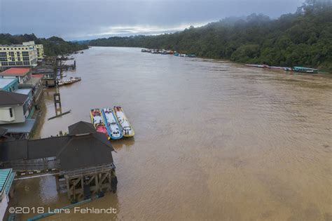 Kapit, Wharf Rajang-River, Sarawak / Borneo - Lars Fehlandt • Wildlife Expeditions & Nature ...