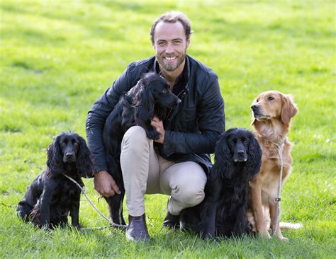 James Middleton Dines With His Dogs While Social Distancing | Us Weekly