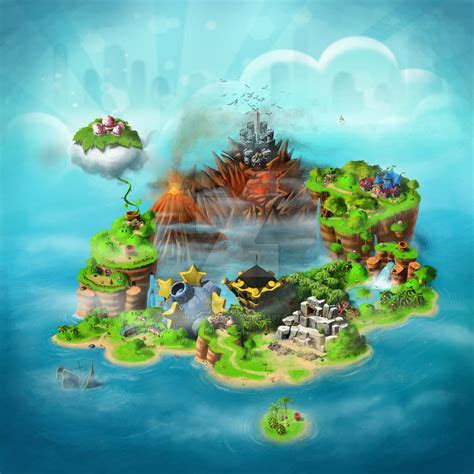 Super Mario Rpg World Map by ihateyouare on DeviantArt