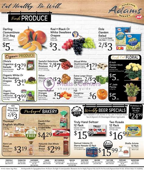 Adams hometown market Weekly Ad - sales & flyers specials - MallsCenters