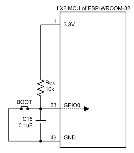 Programming ESP32 without pressing the boot button - Microcontrollers ...