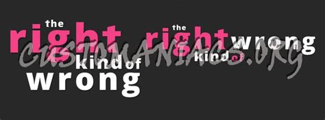 The Right Kind Of Wrong - DVD Covers & Labels by Customaniacs, id: 208380 free download highres