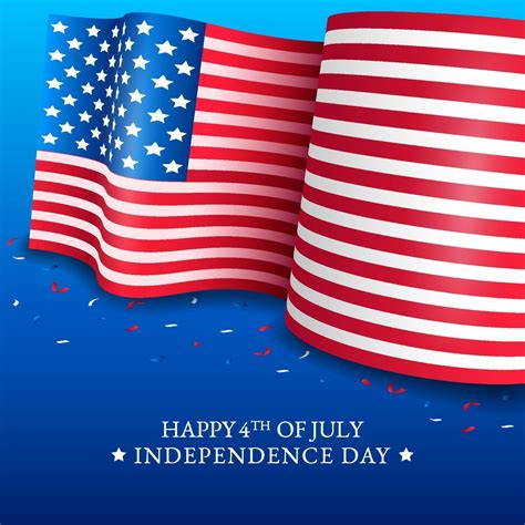 4th of July American Flag Background 2380064 Vector Art at Vecteezy