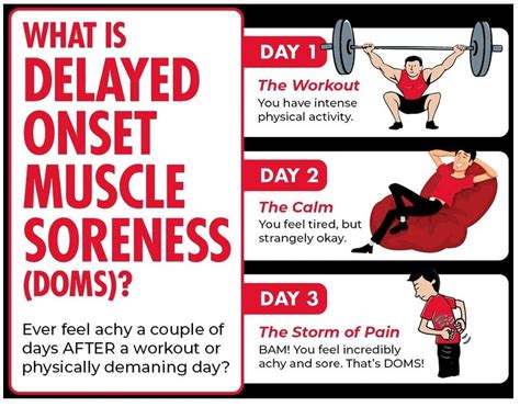 Delayed Onset Muscle Soreness (DOMS) • Bodybuilding Wizard